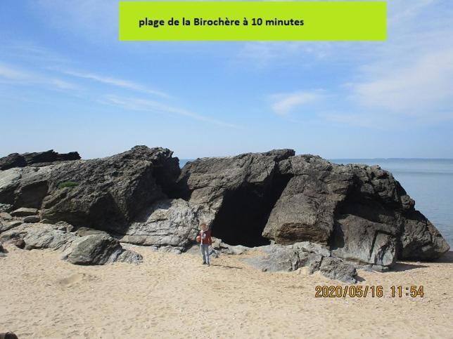 maison à 300 mètres de la thalasso de Pornic et des plages Esterno foto
